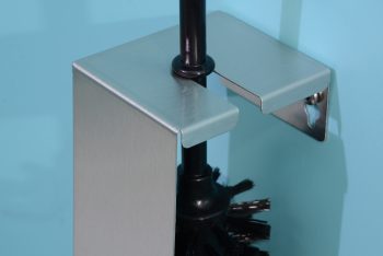 840100 Edelstahl-WC-Bürstengarnitur Serie Funktion mit Bürste