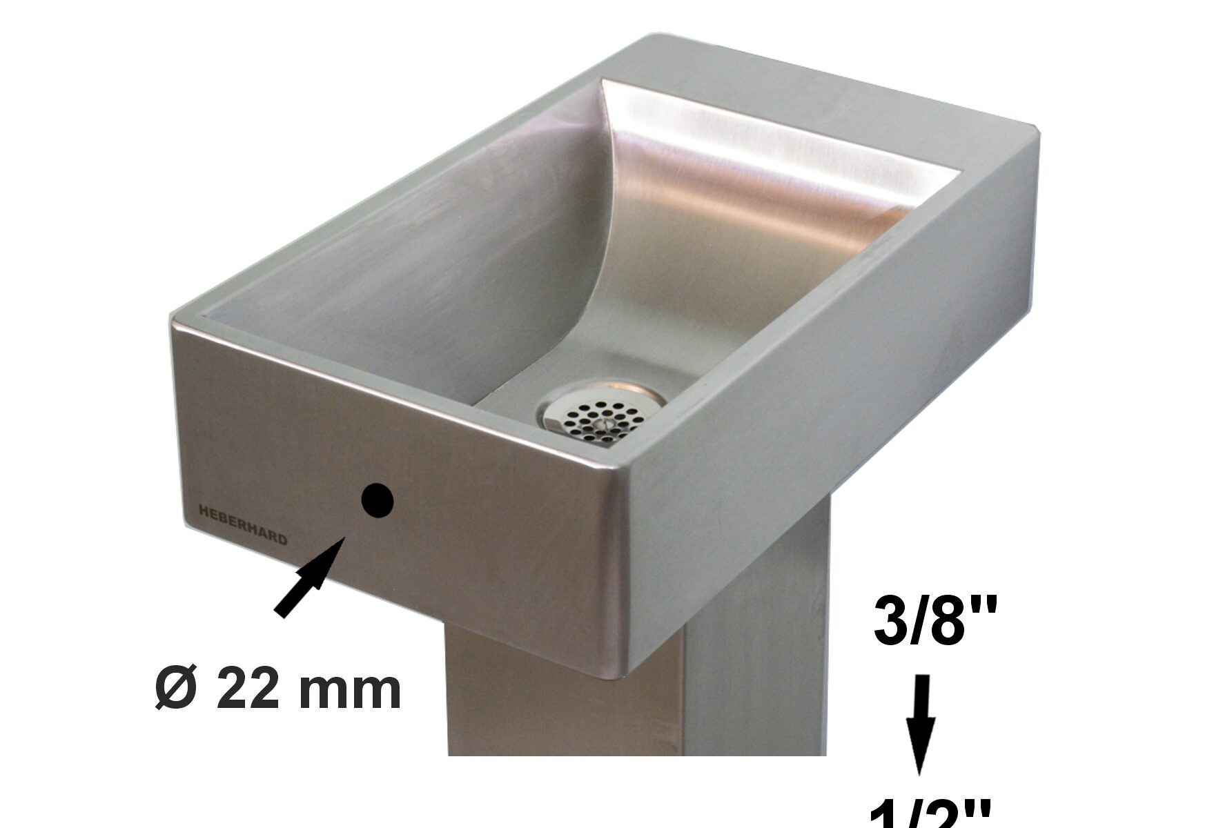 160HL22 Hahnloch für Taster