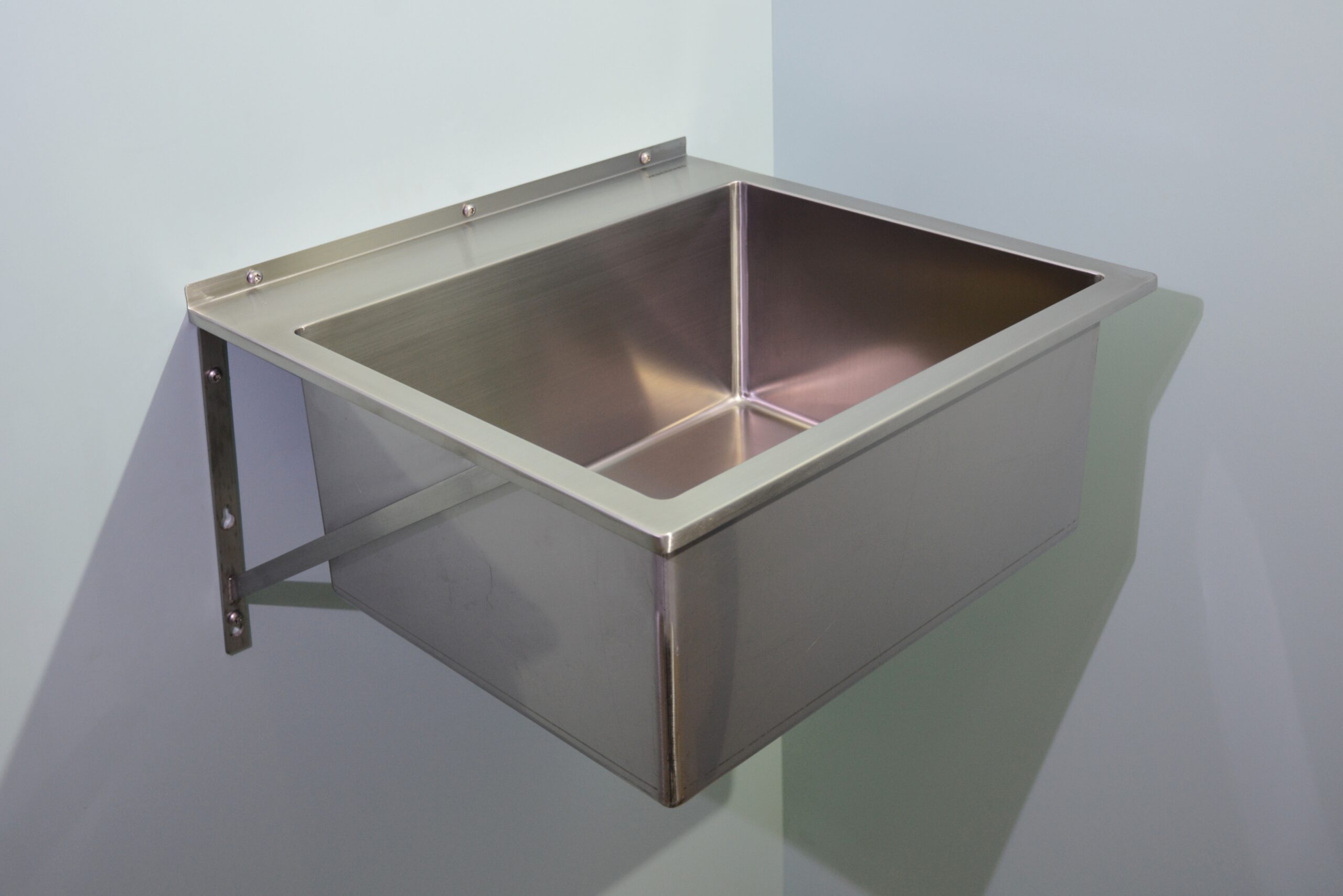 304100HB Edelstahl Ausgussbecken SOLID 560 mit Hahnbank, ohne Überlauf