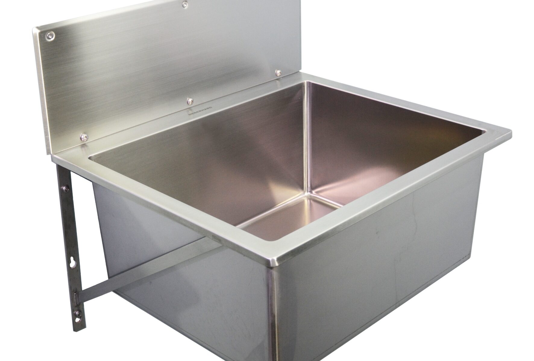 304100HR Edelstahl Ausgussbecken Solid 560 mit Rückwand